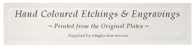 decorative high quality etchings and engravings, romantic scenes