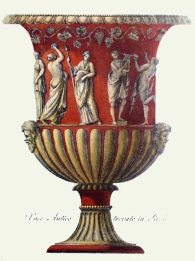 print of classical vase
