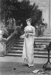 The Governess, victorian female portrait