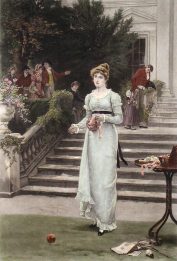 The Governess, victorian female portrait