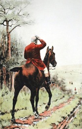 huntsman on horse