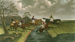steeplechase print after herring