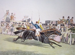 horse racing print after Herring