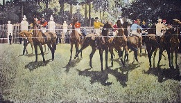 ascot horse racing, toeing the line