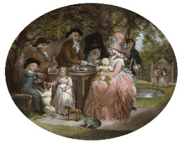Tea Garden, george morland