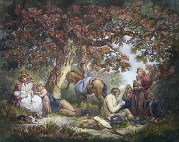 The Travellers, after george morland