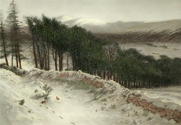 Where Winter Holds its Sway, landscape