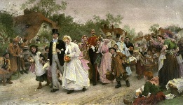 victorian Village Wedding, berkshire