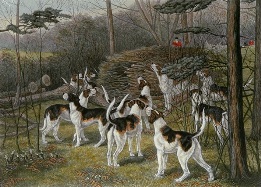 Lost Among the Timber, fox hounds