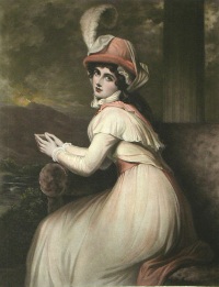 large print of lady hamilton after romney
