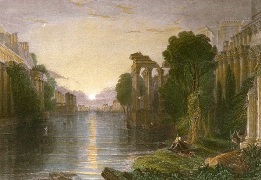 print of the Ruins of Carthage