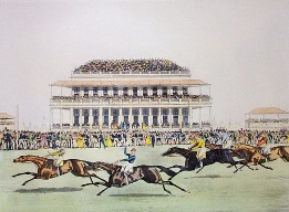 Derby Stakes Epsom , racing print