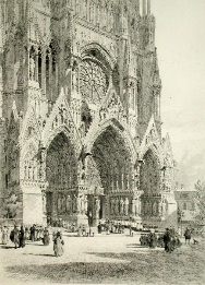 print of Cathedral, St Marks Square, Venice
