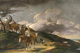 Going to the Hayfield, after Gainsborough