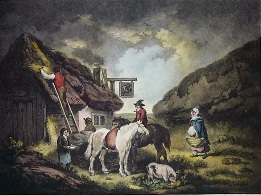 The Thatcher, George Morland etching