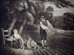 The Sower, rural scene