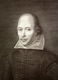 portrait of William Shakespeare