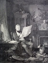 portrait of Sir Walter Scott