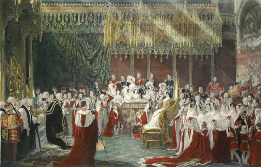 Coronation of Queen Victoria, large print