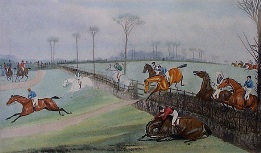 jumping the fence, steeplechasing