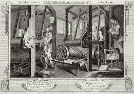 etching, Industry & Idleness, Hogarth