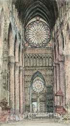 cathedral interior print