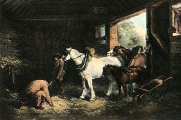 Inside of a Stable, morland