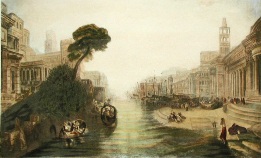 Dido's Fleet at Carthage, after turner