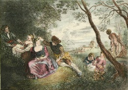 Amusements Champetres Ruris,  Watteau