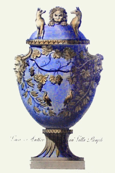 Vase - Pl. VI (Blue)