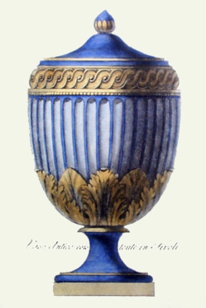 Vases - Pl. VIII (Blue)