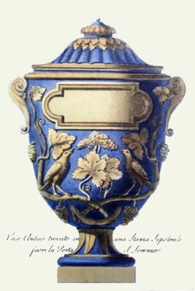 Vases - Plate IX (Blue)