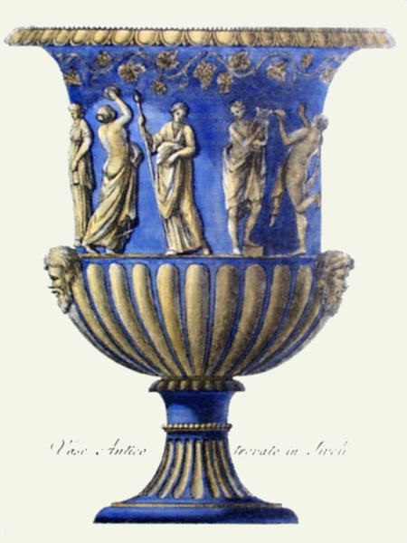 Vases - Pl. X (Blue)