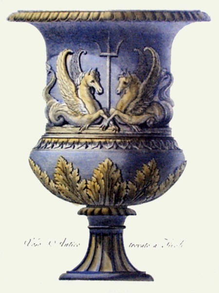 Vases - Pl. XI (Blue)