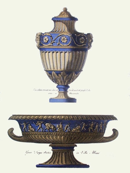 Vases - Pl. I (Blue)