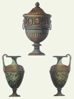 Vases - Pl. II (Green)