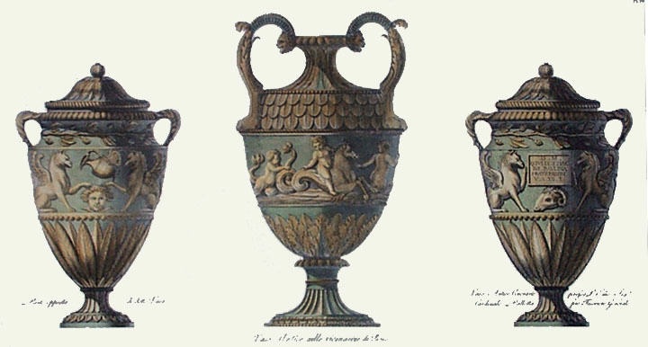 Vases - Pl. IV (Green)