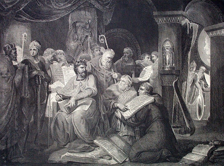 King John signing Magna Carta