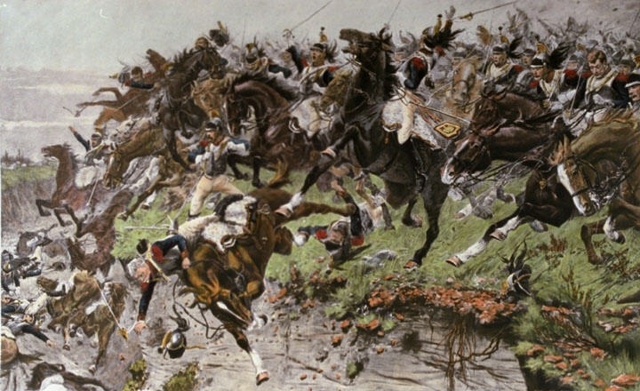 Napoleon Currasiers, Waterloo