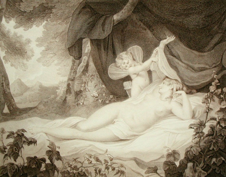 Cupid Unveiling Venus