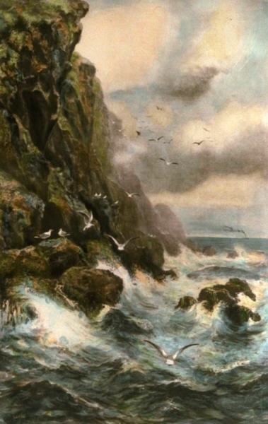 Clearing Mists (Seascape)