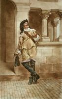 Cavalier (with Riding Crop)