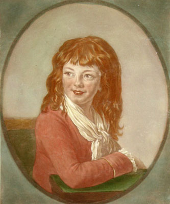 Miss Farren as a young girl