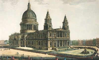North West View Of St Paul's
