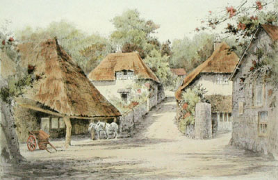 Dunster Village, Devon