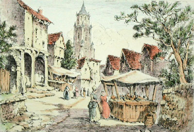 Market Place, Brittany