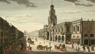 View of Royal Exchange, Londo