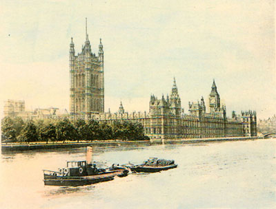 Houses of Parliament frm Rive