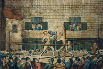 Sparring Match at Fives Court