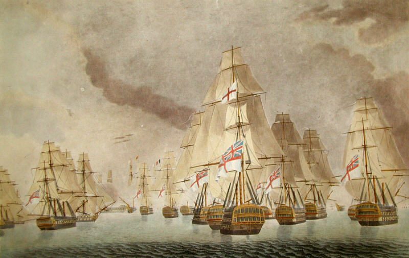 Battle of Trafalgar - Van Div